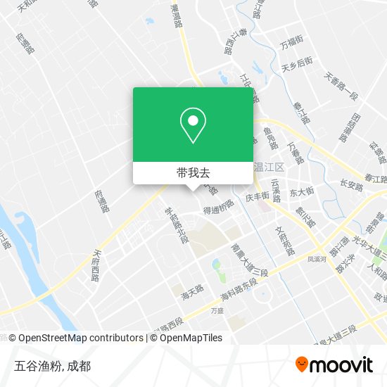 五谷渔粉地图