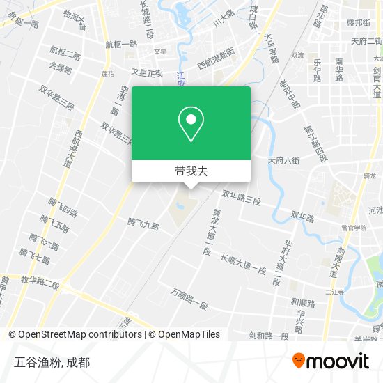 五谷渔粉地图