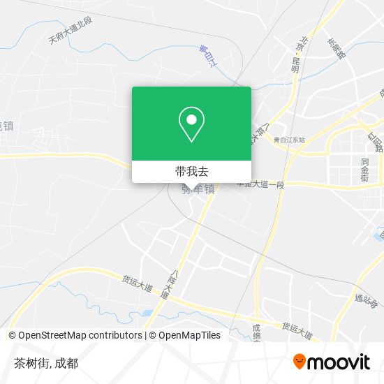 茶树街地图