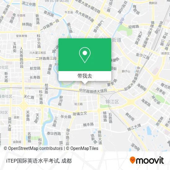 iTEP国际英语水平考试地图