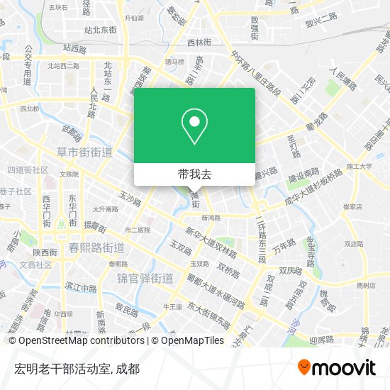 宏明老干部活动室地图