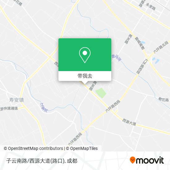 子云南路/西源大道(路口)地图
