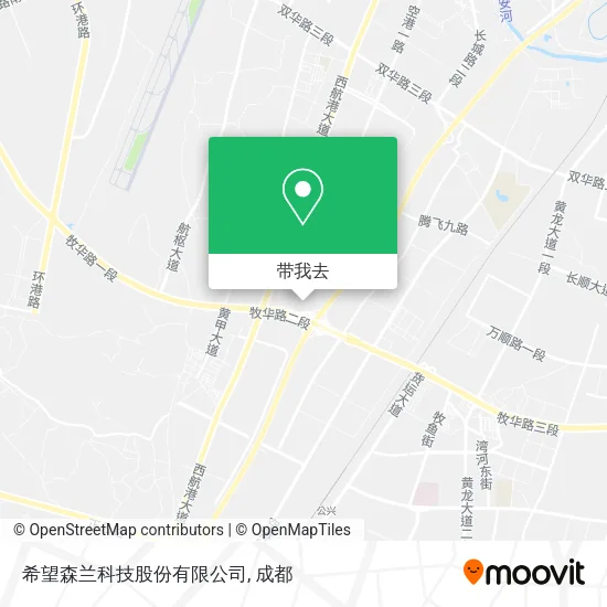 希望森兰科技股份有限公司地图