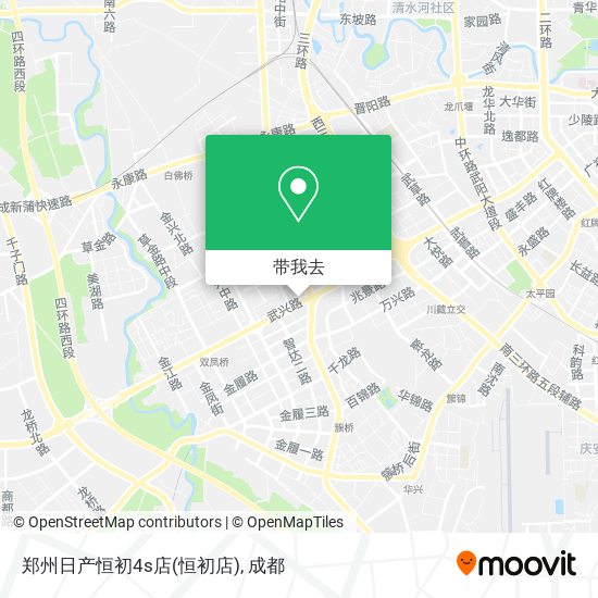 郑州日产恒初4s店(恒初店)地图