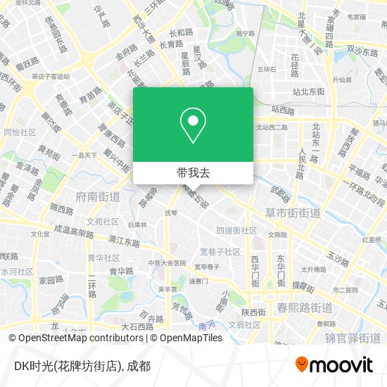 DK时光(花牌坊街店)地图