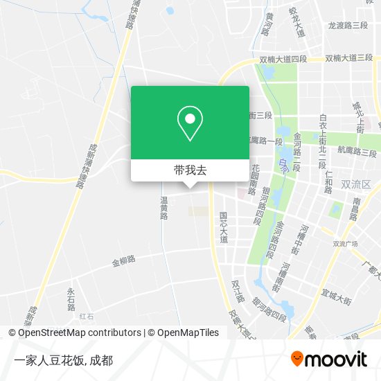 一家人豆花饭地图