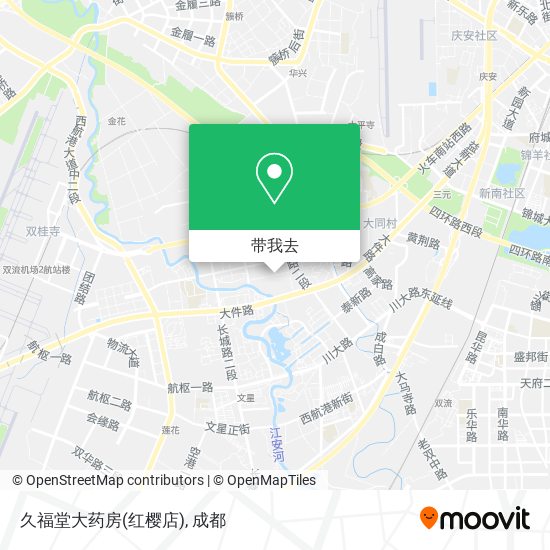久福堂大药房(红樱店)地图