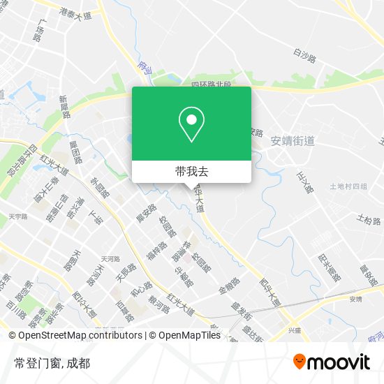 常登门窗地图