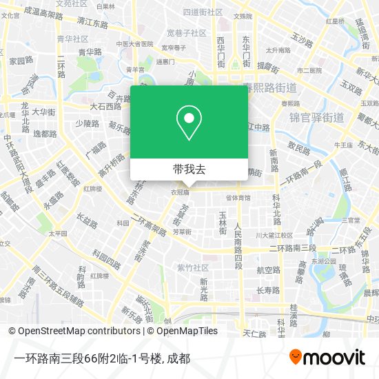 一环路南三段66附2临-1号楼地图