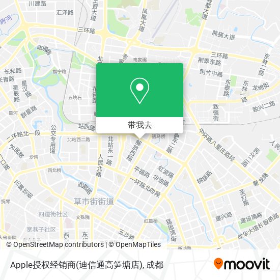 Apple授权经销商(迪信通高笋塘店)地图