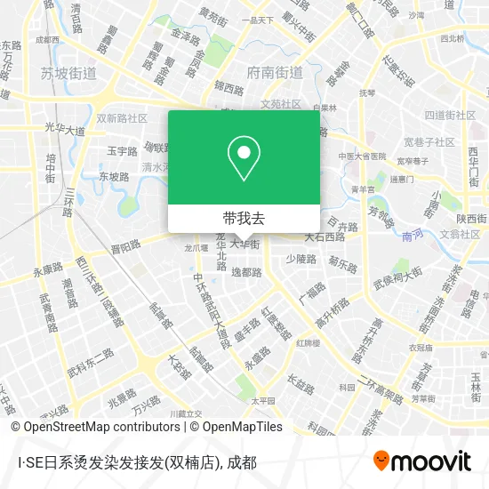 I·SE日系烫发染发接发(双楠店)地图