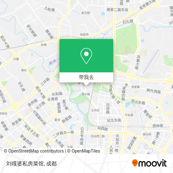 刘嘎婆私房菜馆地图