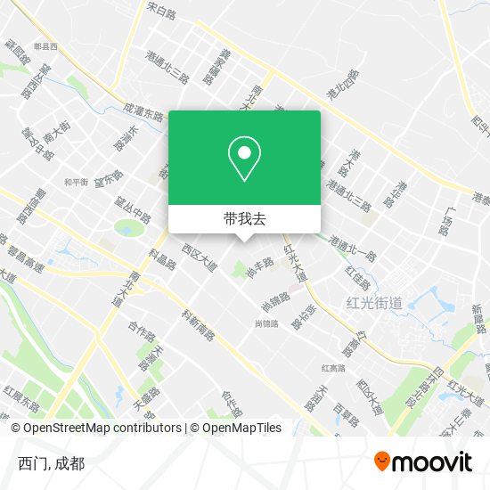 西门地图