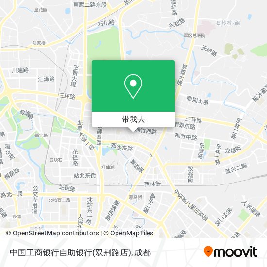 中国工商银行自助银行(双荆路店)地图