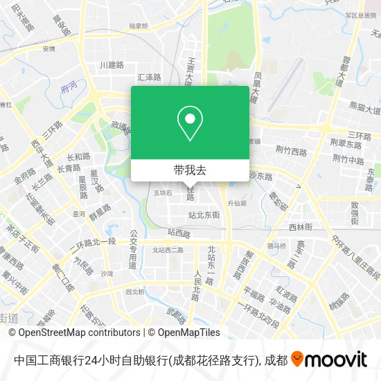 中国工商银行24小时自助银行(成都花径路支行)地图