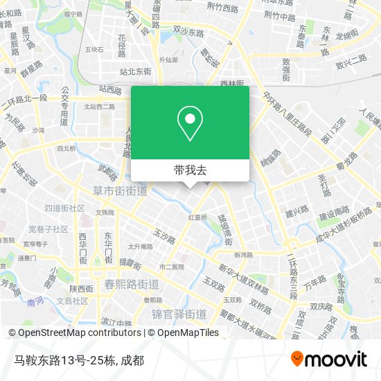 马鞍东路13号-25栋地图