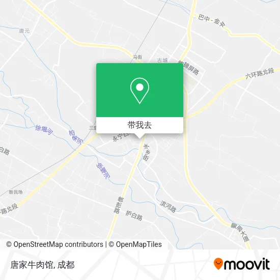 唐家牛肉馆地图