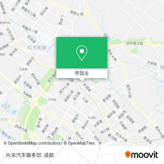 向东汽车服务部地图