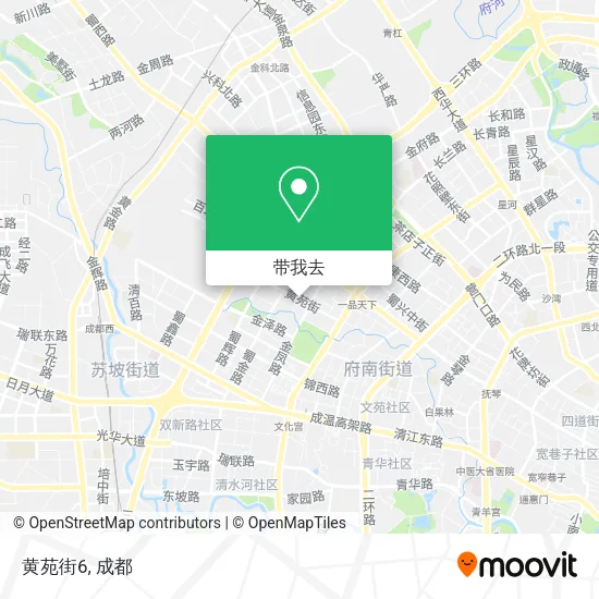 黄苑街6地图
