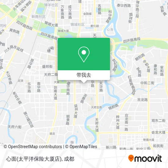 心面(太平洋保险大厦店)地图