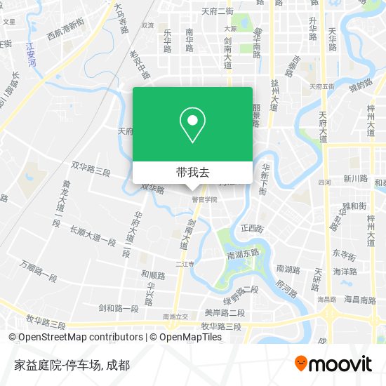 家益庭院-停车场地图