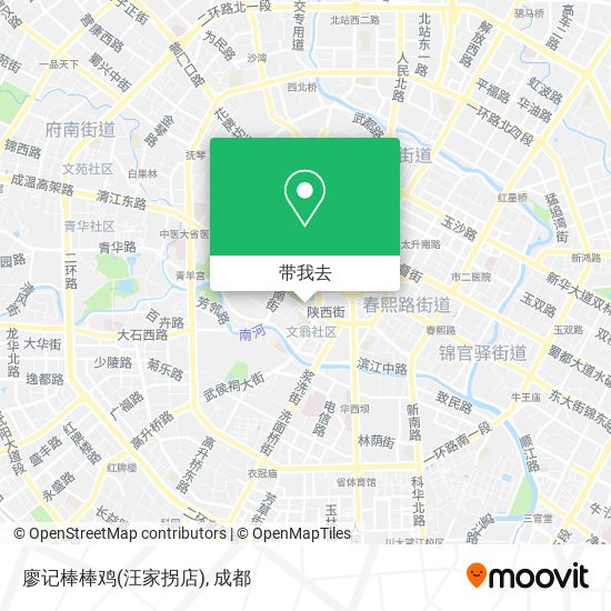 廖记棒棒鸡(汪家拐店)地图
