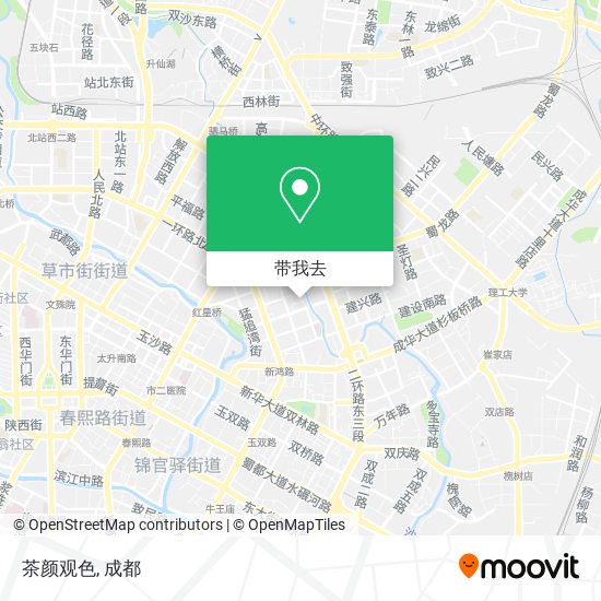 茶颜观色地图