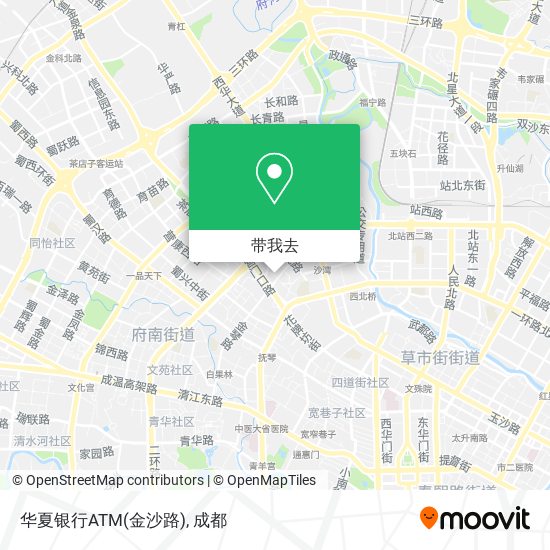 华夏银行ATM(金沙路)地图