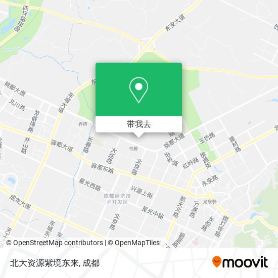 北大资源紫境东来地图