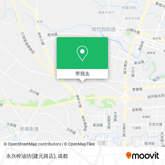永兴榨油坊(建元路店)地图