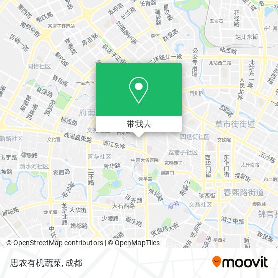 思农有机蔬菜地图