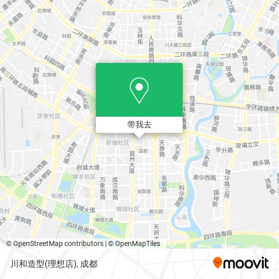 川和造型(理想店)地图