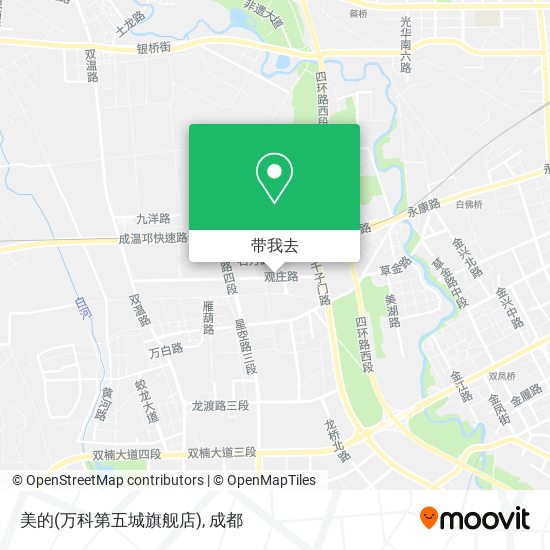 美的(万科第五城旗舰店)地图