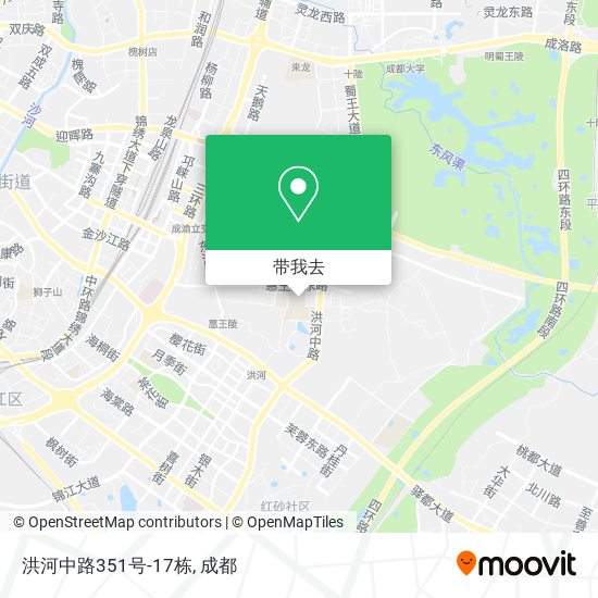洪河中路351号-17栋地图