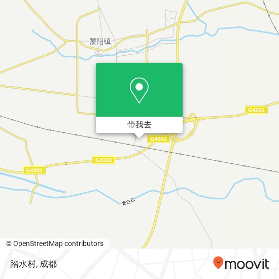 踏水村地图