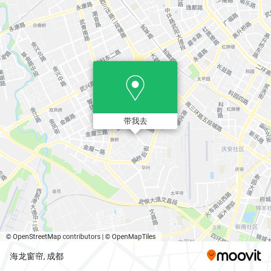 海龙窗帘地图