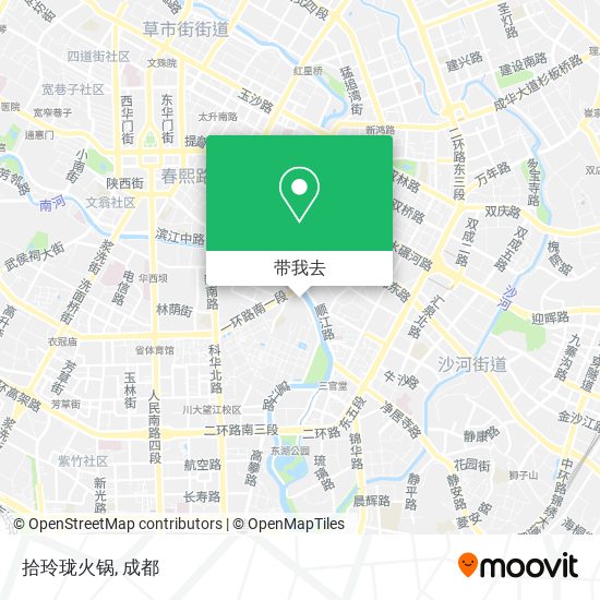 拾玲珑火锅地图