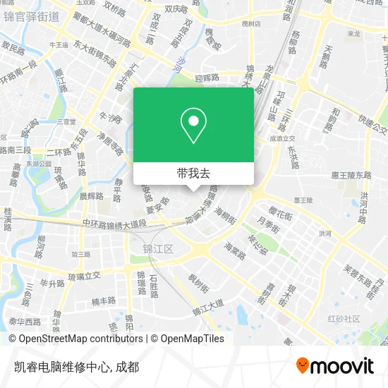 凯睿电脑维修中心地图
