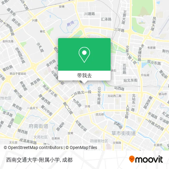 西南交通大学-附属小学地图