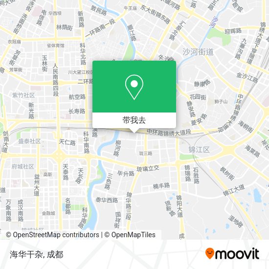 海华干杂地图