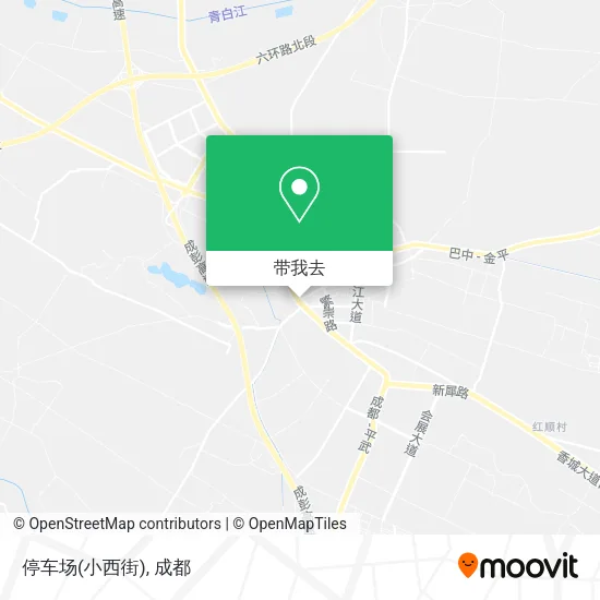停车场(小西街)地图
