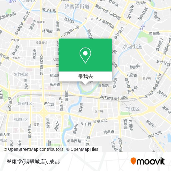 脊康堂(翡翠城店)地图