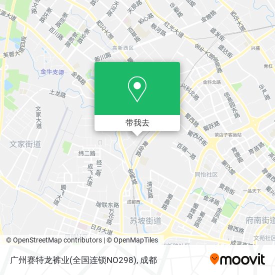 广州赛特龙裤业(全国连锁NO298)地图