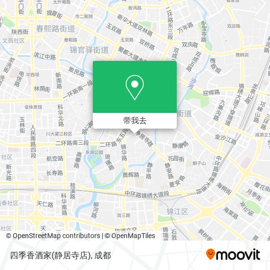 四季香酒家(静居寺店)地图