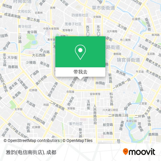 雅韵(电信南街店)地图