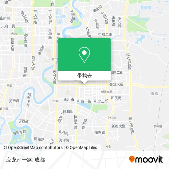 应龙南一路地图