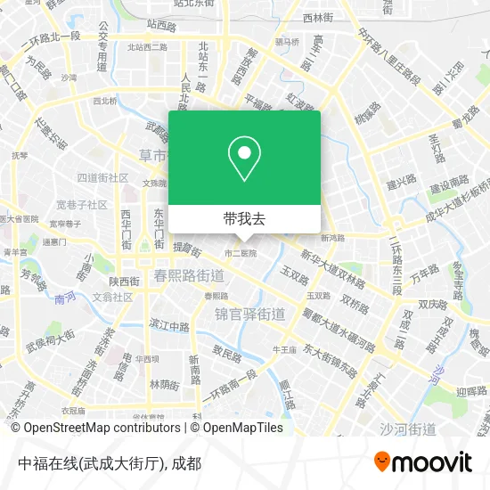 中福在线(武成大街厅)地图