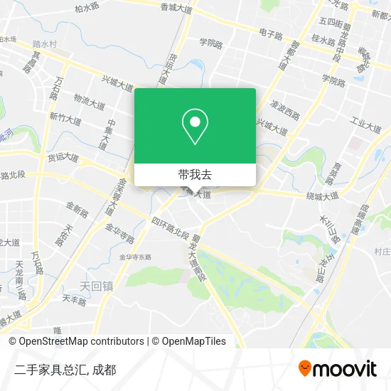 二手家具总汇地图