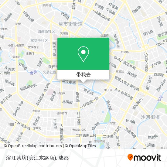滨江茶坊(滨江东路店)地图