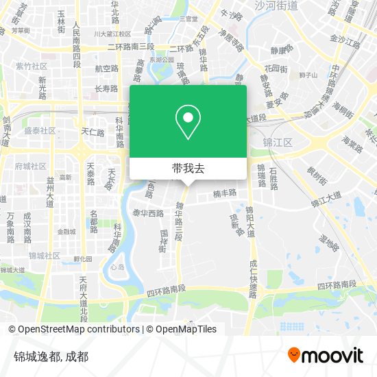 锦城逸都地图